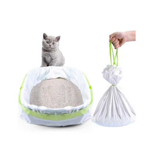 PETOCAT Σακούλες για Άμμο Γατών Μεγάλη, Jumbo, Ανθεκτικές, 24 Τεμάχια 36" x 19"