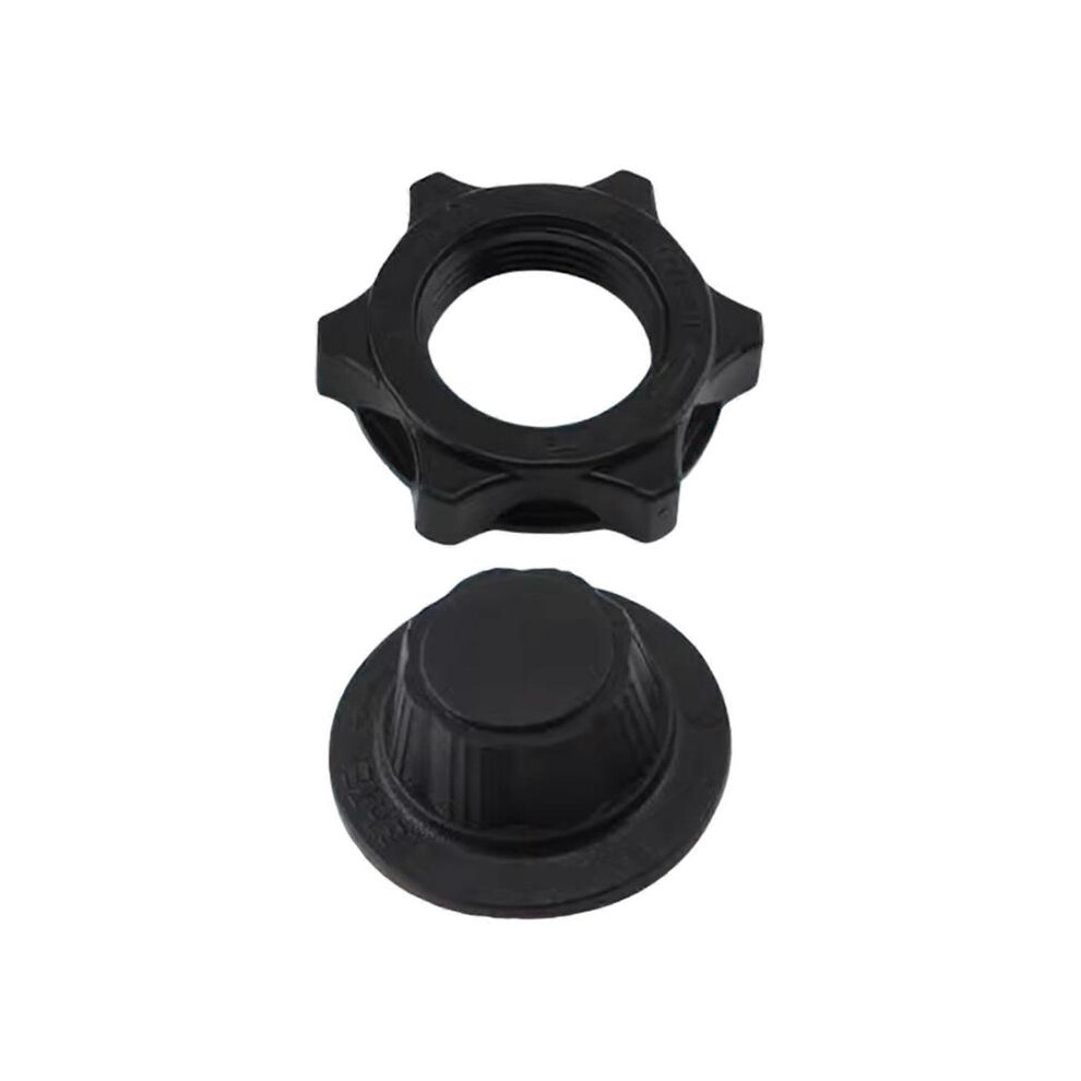(Black) 1 Set Fan Nut Pack Fixed Nut Fan Lock Screw Fittings Fan Repair Part ABS Texture Fan Stability Screw for Fan Enthusiasts  White