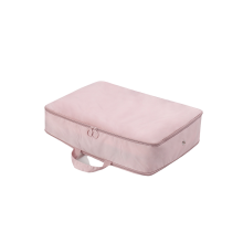 (Rose, M) Sac de rangement de voyage en nylon, cube multi-usages, grand format, pour vĂŞtements et sous-vĂŞtements