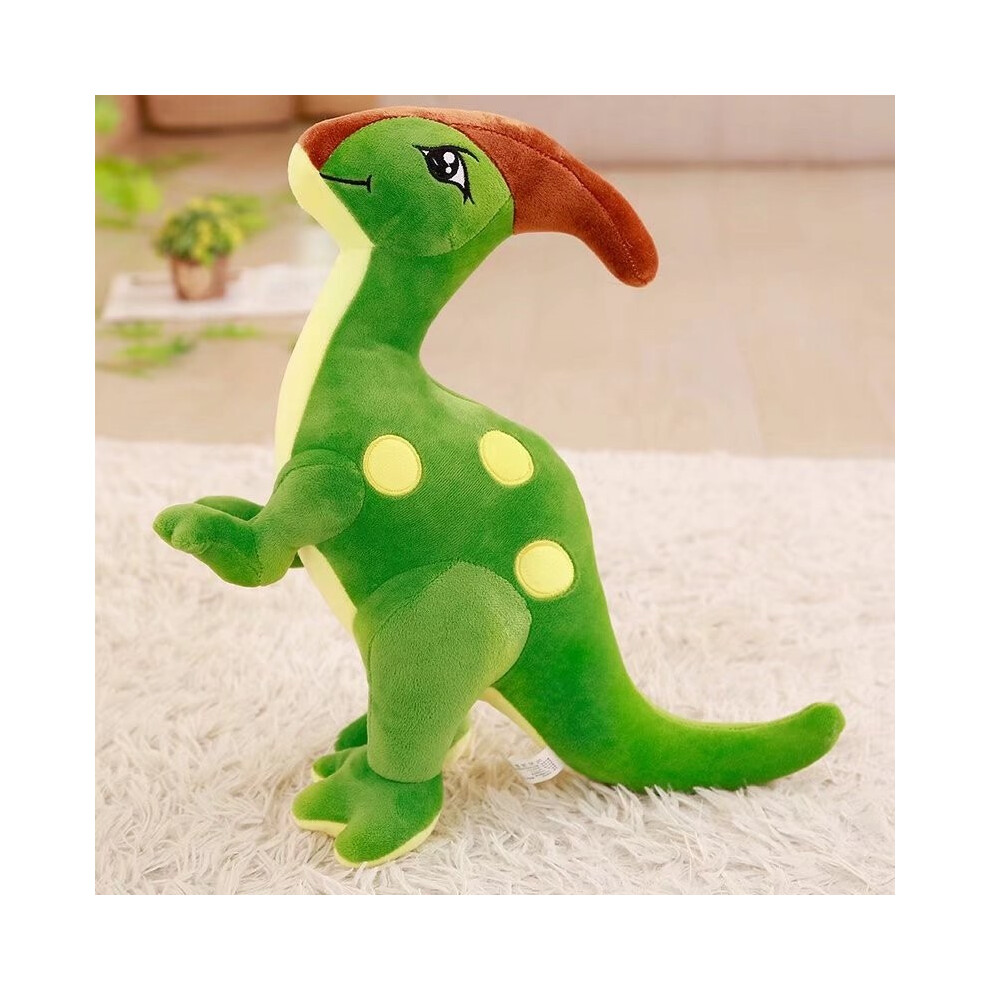 (, 55Cm) Plush Doll Velociraptor Toy Kid Design Cuddle Buddy Soft Pp Dinosaur Doll Cotton Green