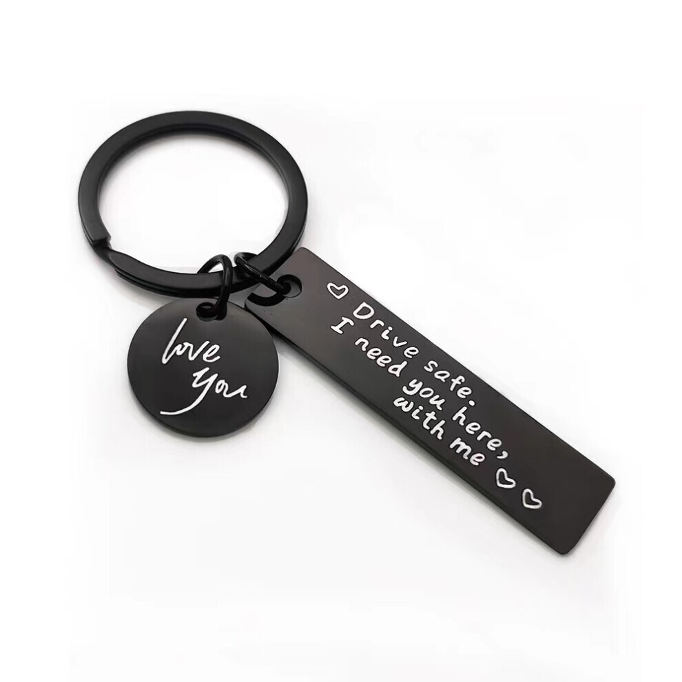(Style E) Porte-clés en métal chic avec options de personnalisation, idéal pour les fêtes entre amis