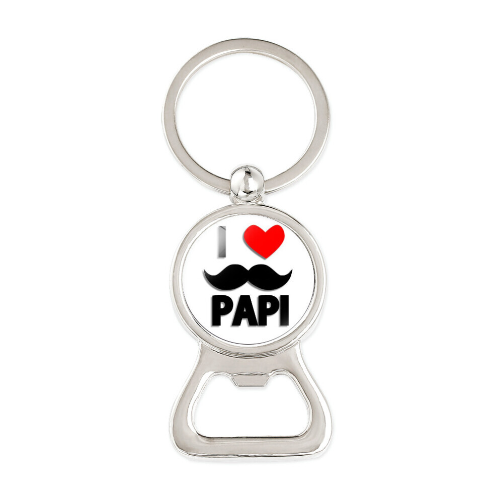(24407708) Porte-clés décapsuleur Super Dad Time Gem, cadeau de fête des pères, accessoire de clé en