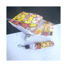 (Style G) Kuromi Cinnamoroll Parapluie en plastique transparent Mode Mignon Fille Pratique