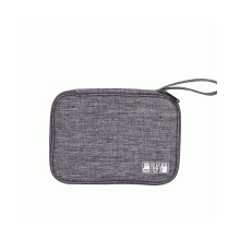 (Gris) Sac numérique portable et polyvalent pour voyage, rangement, déplacement, grande capacité