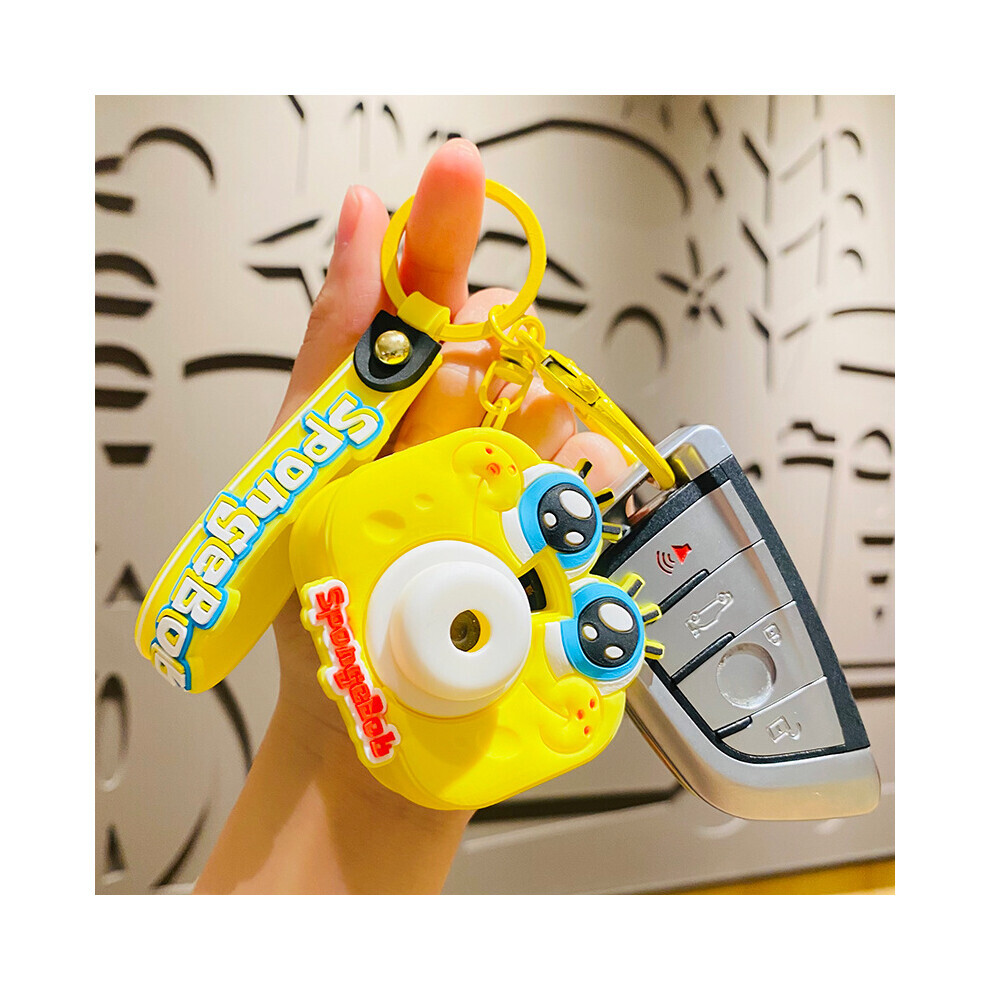 Porte-clés créatif avec projection d'étoile Patrick : idée cadeau amusante pour les anniversaires et
