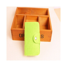 (Vert) Pochette pour femme, porte-cartes d'identité, porte-monnaie, boîte de rangement, étui de poche