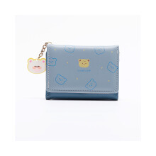 (Bleu) Nouvelle version coréenne du petit sac à main pour femme, sac à main court à la mode avec dessin