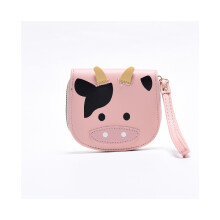 (Rose) Nouveau sac Ă main court pour femme, couleur unie, style vache, simple, petit