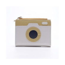 (Jaune) Nouveau sac Ă main court pour femme, modèle appareil photo, coutures de couleur unie, sac Ă