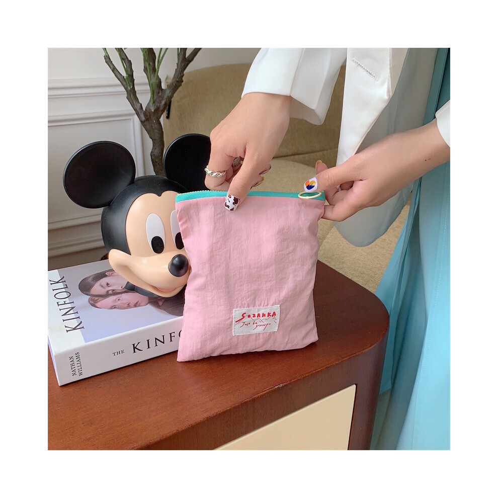 (StyleD) Sac portable pour maquillage, porte-monnaie, pochette à bijoux, jolis mini sacs