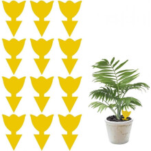 12 Pack Sticky Traps Mosquito Traps, Fruit Fly Traps and Fungal Mosquito Sticky Traps Plant Fly Killer