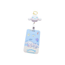 (Cinnamoroll) Étui rigide pour carte Kuromi Sanrio avec protection coulissante et chaîne extensible