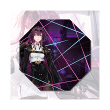 (Style E) Parapluie Anime Honkai Starrail en fibre de polyester et revĂŞtement de colle noire