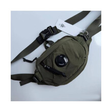 Sac à bandoulière pour homme Vert P Company C - Hip-hop tendance, nylon durable, spacieux et confortable