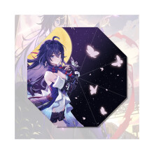 (Style G) Parapluie Anime Honkai Starrail en fibre de polyester et revĂŞtement de colle noire