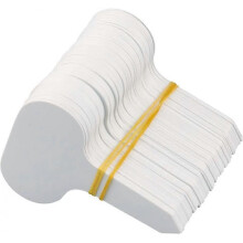 100 Pcs T-Type Plant Labels Blank Garden Label Tags Plastic Plant Markers for Herb 5 x 7 cm