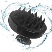 Soft silicone hair brush and scalp massager, anti-dandruff for all hair types and pets