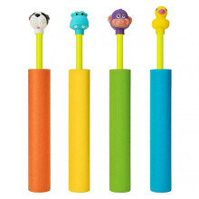 Water Spray Toy 4 Pieces Safety Foam Noodle Type Outdoor Water Toy Suitable for Children And
