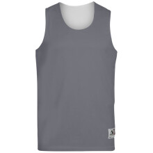 Maglia reversibile senza maniche in poliestere traspirante per ragazzi - BIANCO ORO - S (D0102H7YVI8)