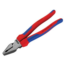 Knipex 02 02 Series High Leverage Combination Pliers, Multi-component Grip