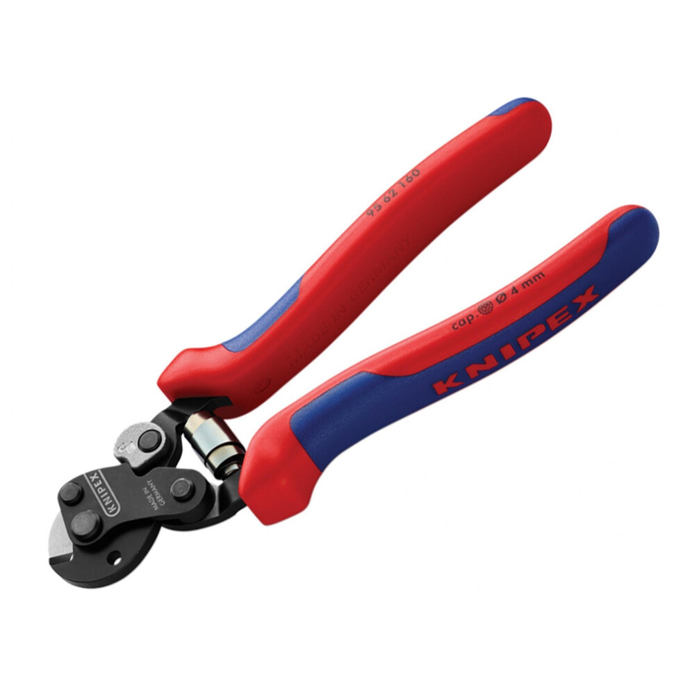 Knipex Wire Rope Cutters Multi-component Grip 160mm