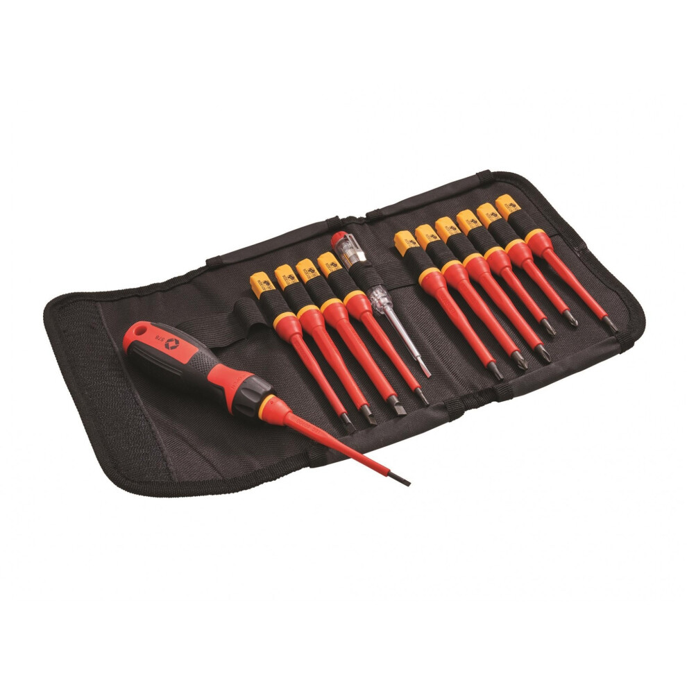 Faithfull Quick Change Vde Screwdriver Set, 13 Piece-image-OPC-PGZF2M7-NEW