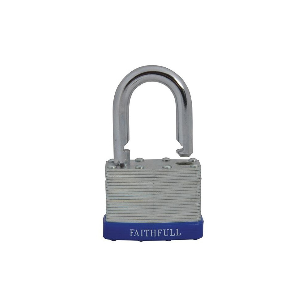 Faithfull Laminated Steel Padlock