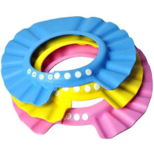 3Pcs/Lot Baby Hat Toddler Kids Shampoo Bath Shower Cap Wash Hair Shield Direct Visor Caps for Children Baby Care