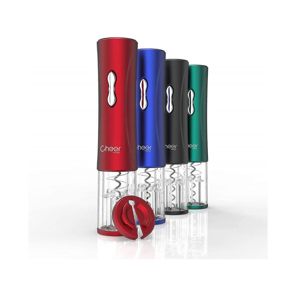Wine Opener,Electric Wine Bottle Opener Corkscrew,Wine Opener with Foil Cutter, 6AA Battery Powered Cordless
