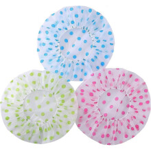 Shower Caps for Women/Men 3 Pack Waterproof & Reusable Bath Cap with Elastic Band
