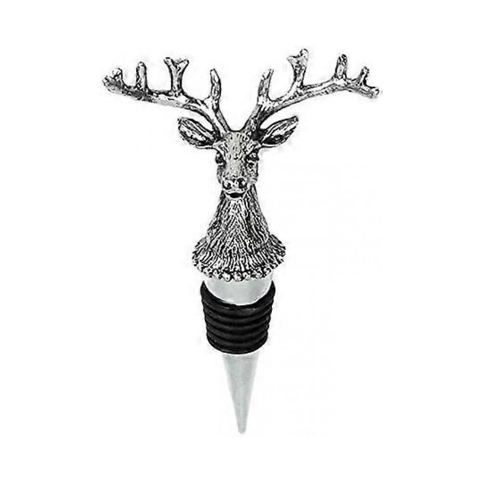 Wine Stopper Christmas Elk Wine Champagne Bottle Stopper Champagne Beer Saver Wedding Party Supplies
