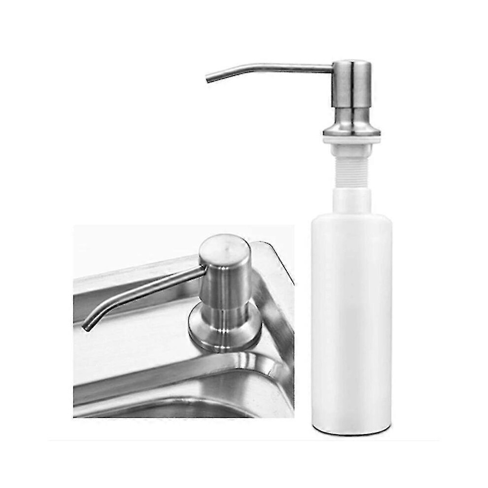 Kitchen Sink Soap Dispenser, 300ml Liquid Dispenser Bottle for Bathroom Kitchen Dishwashing Liquid