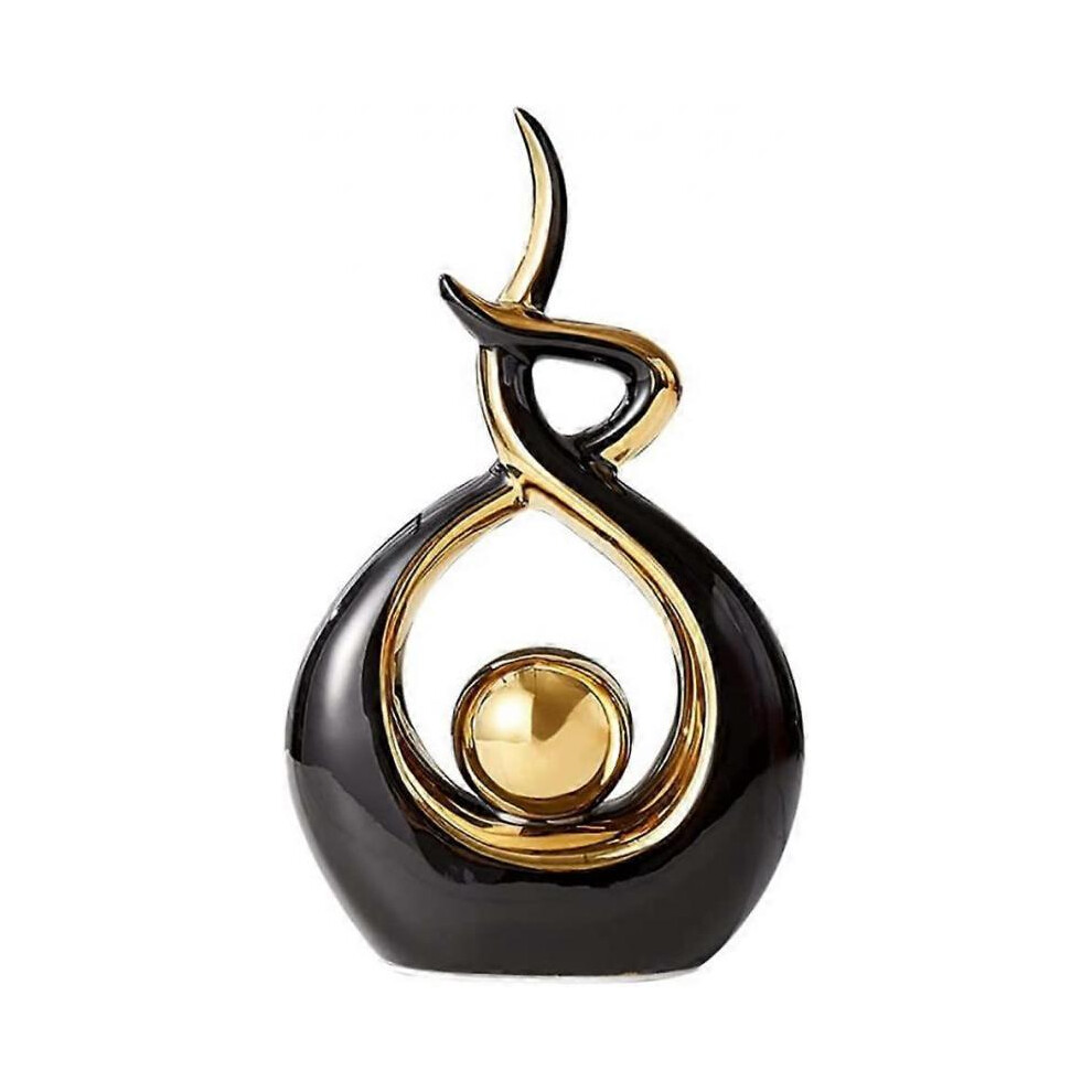 Home Decor Modern Abstract Art Ceramic Statue Dining Table Decoration Dining Room Living Room Office Center Ornament