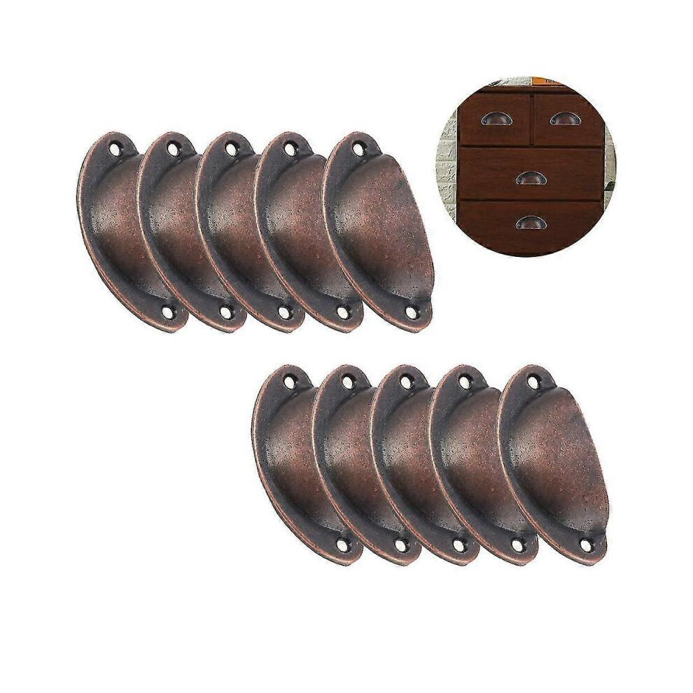 20 Pack 65mm Hole Spacing Vintage Style Pulls Cup Pull Handles Knobs