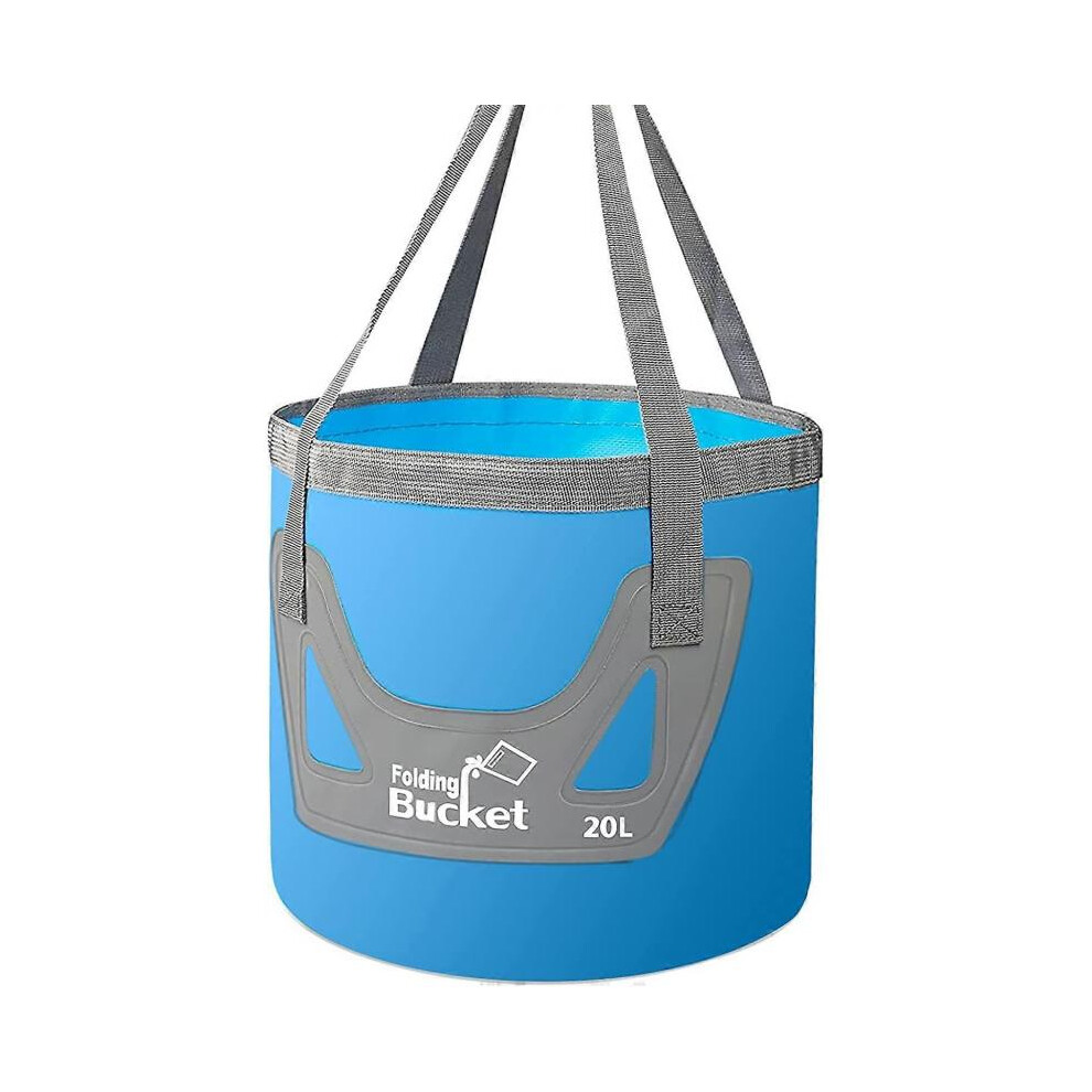 Collapsible Bucket, 20L Space Saving Foldable Bucket Water Storage