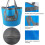Collapsible Bucket, 20L Space Saving Foldable Bucket Water Storage 3