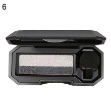 Dnm 2 Colors Waterproof and Smudge-Free Gradient Eyeshadow Powder Palette Cosmetics