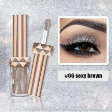 Liquid Eyeshadow Glitter Pearlescent Liquid Eyeshadow Waterproof Quick Drying Cosmetic