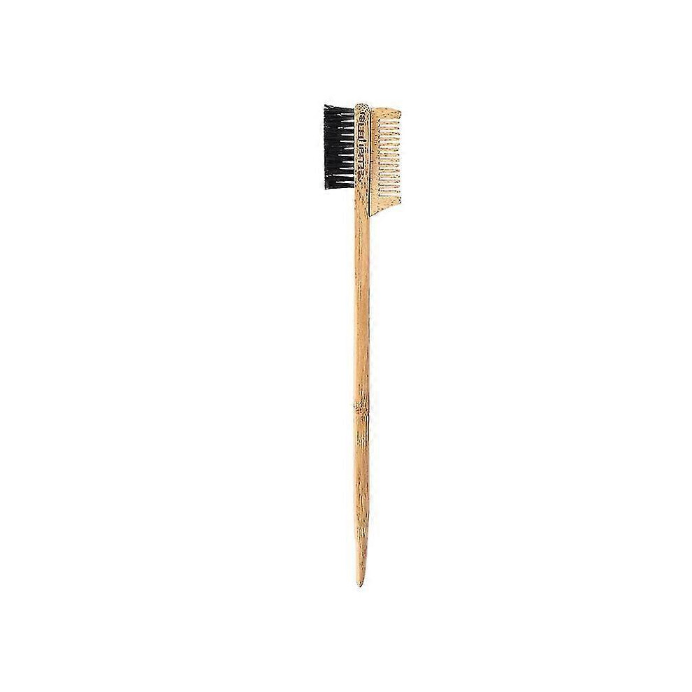 Toothbrush Type Wooden Eyebrow Comb Double-side Head Household Hairline Comb Makeup Tools