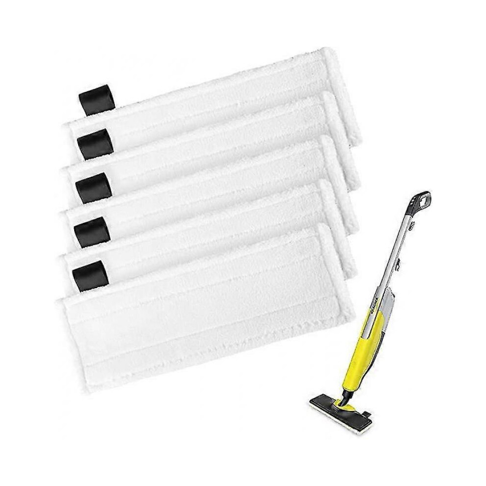 Pack of 5 Karcher Steam Cleaning Pads, Karcher Steam Cleaner Accessories, Karcher Easyfix Sc2 Compatible