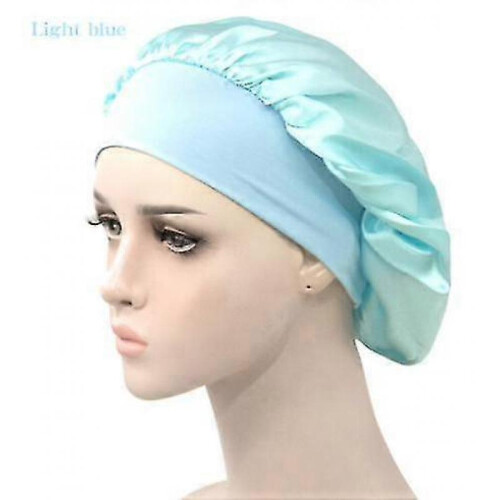 bandana shower cap mint green