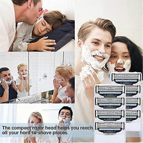 Mach 3 Razor Blades Refills 24pcs, Razor Blades for Men 1