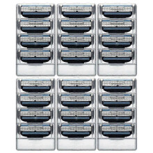Mach 3 Razor Blades Refills 24pcs, Razor Blades for Men