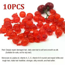 (10pcs-10ml) Keratin Collagen Pro Hair Mask Repair Dry Split Ends Frizzy Damaged Deeply Moisturize Soft Smooth Shiny Women Hair Care Products
