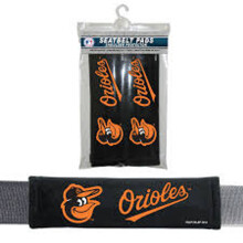 MLB Baltimore Orioles veiligheidsgordelpad (2 stuks) One Size Teamkleur