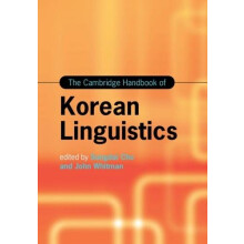 The Cambridge Handbook of Korean Linguistics Paperback Book