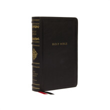 NKJV Personal Size Reference Bible Sovereign Collection Leathersoft Bl