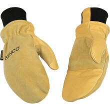 Kinco KIN-901T-S Premium-Arbeits- und Skihandschuh aus Leder mit wasserfestem Nikwax-Wachs