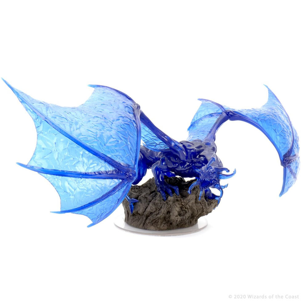 Wizkids Dandd Icons Of The Realms: Sapphire Dragon Premium Figure-image