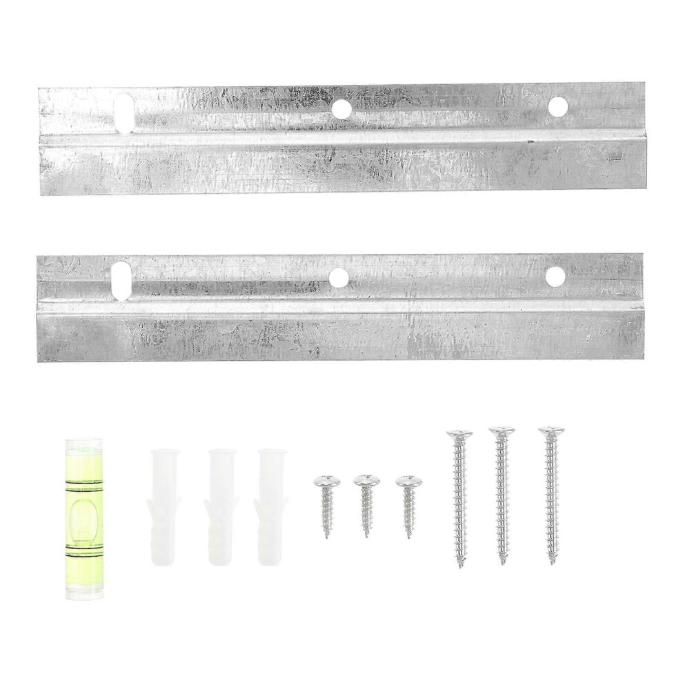 (As Show, One Size) 1 Set French Cleat Interlocking Hardwares Kit Metal Z Hanger For Picture Frames 5453679718298